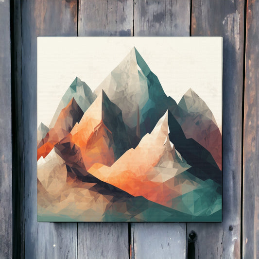 "Modern Boho Mountains" Wall Art - Weave Got Gifts - Unique Gifts You Won’t Find Anywhere Else!