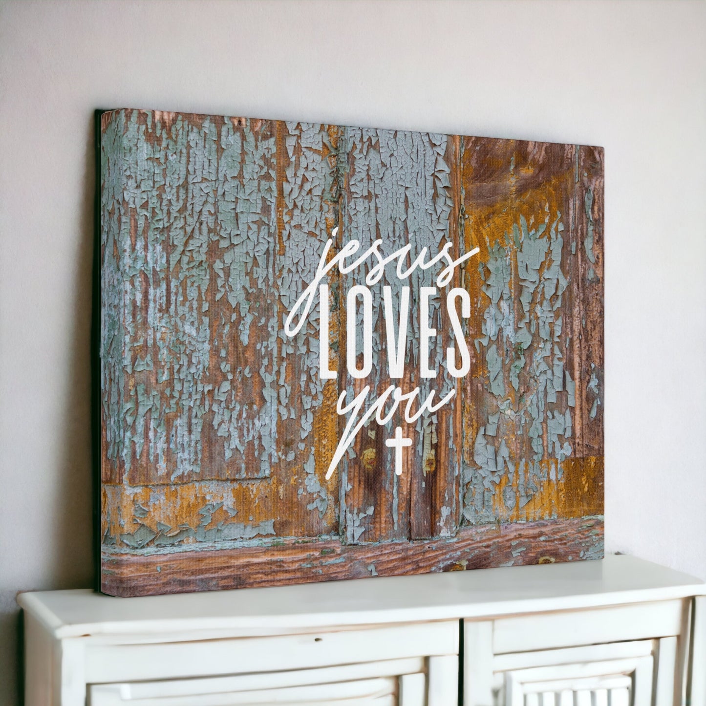 "Jesus Loves You" Wall Art - Weave Got Gifts - Unique Gifts You Won’t Find Anywhere Else!