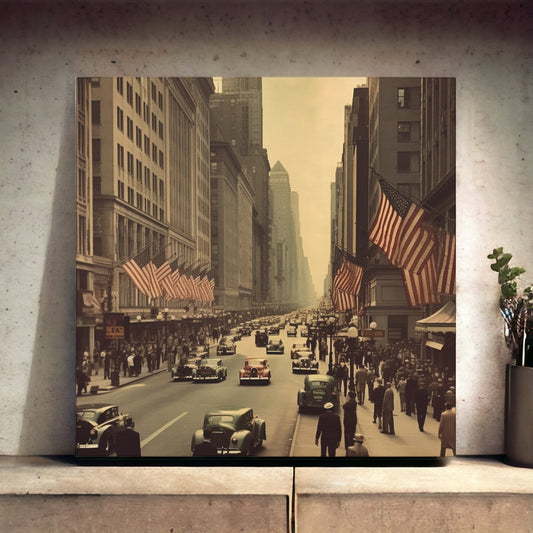 "Vintage USA" Wall Art