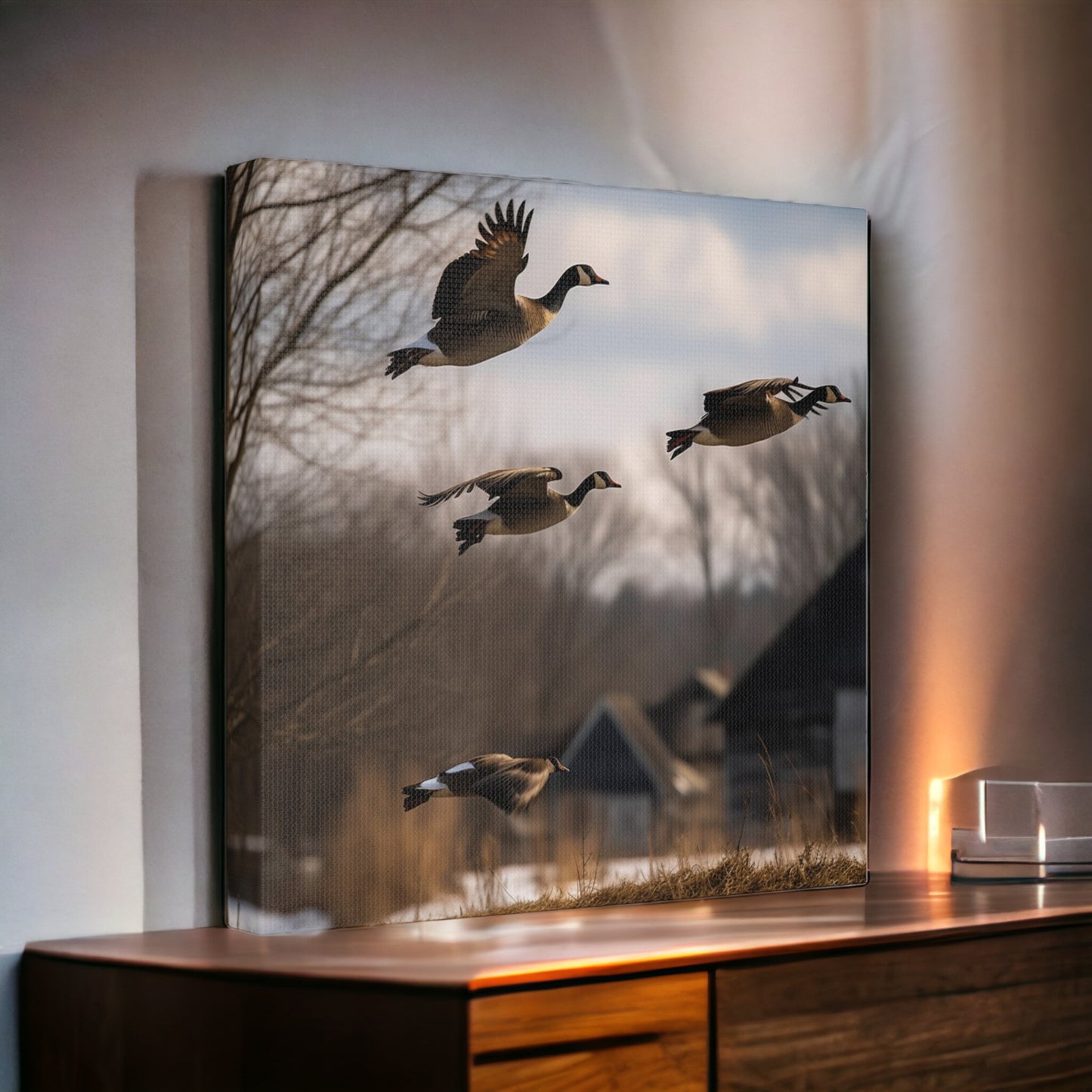 "Geese In Flight" Wall Art - Weave Got Gifts - Unique Gifts You Won’t Find Anywhere Else!