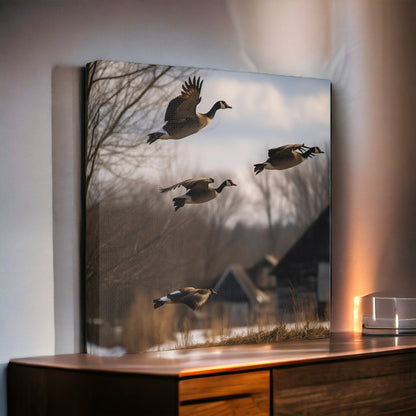 "Geese In Flight" Wall Art - Weave Got Gifts - Unique Gifts You Won’t Find Anywhere Else!