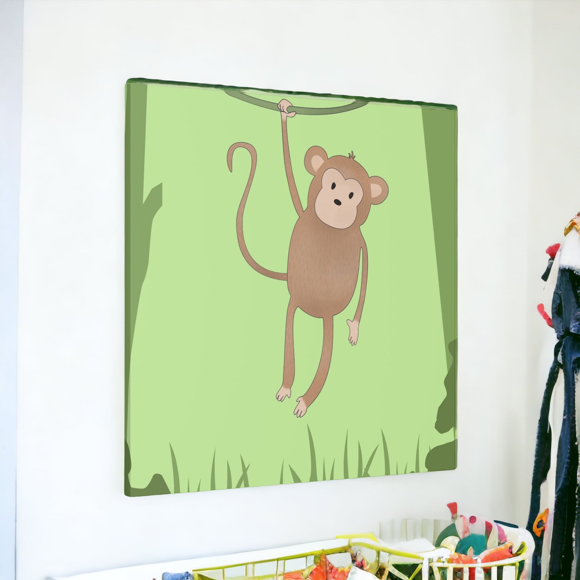 "Monkey Time" Wall Art - Weave Got Gifts - Unique Gifts You Won’t Find Anywhere Else!