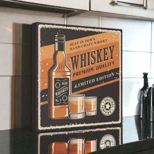 Aged Whiskey Wall Art