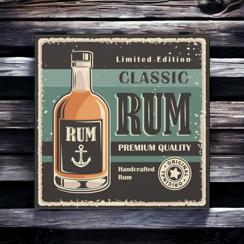 Classic Rum Wall Art