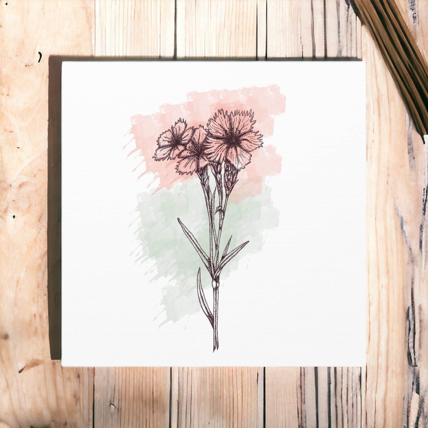 "Minimalist Flower" Wall Art - Weave Got Gifts - Unique Gifts You Won’t Find Anywhere Else!