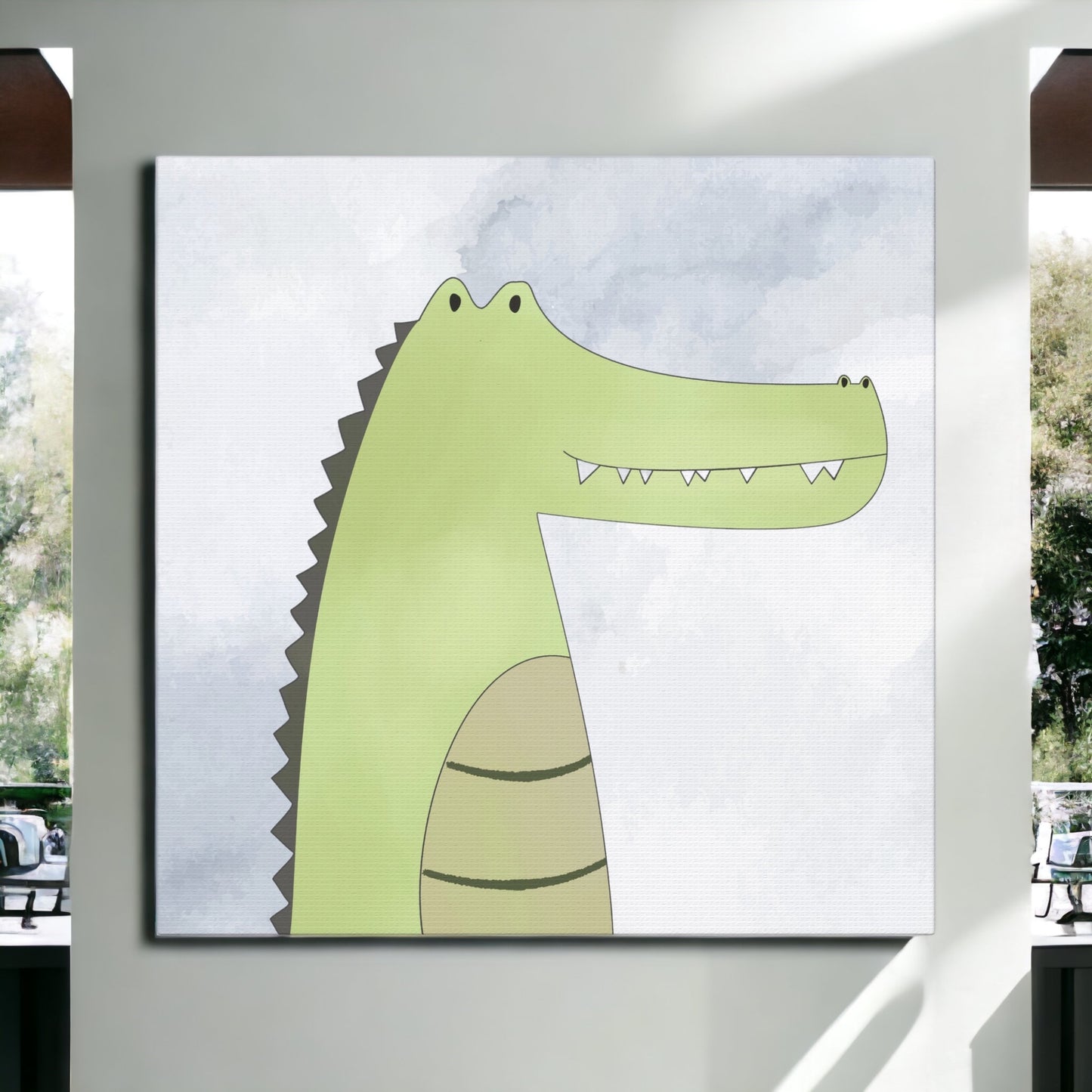 "Kid's Crocodile" Wall Art - Weave Got Gifts - Unique Gifts You Won’t Find Anywhere Else!