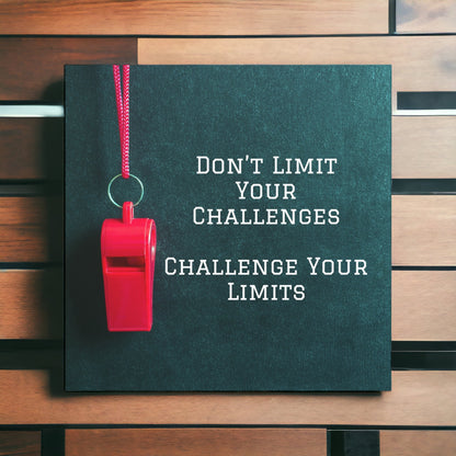 "Don't Limit Your Challenges" Wall Art - Weave Got Gifts - Unique Gifts You Won’t Find Anywhere Else!