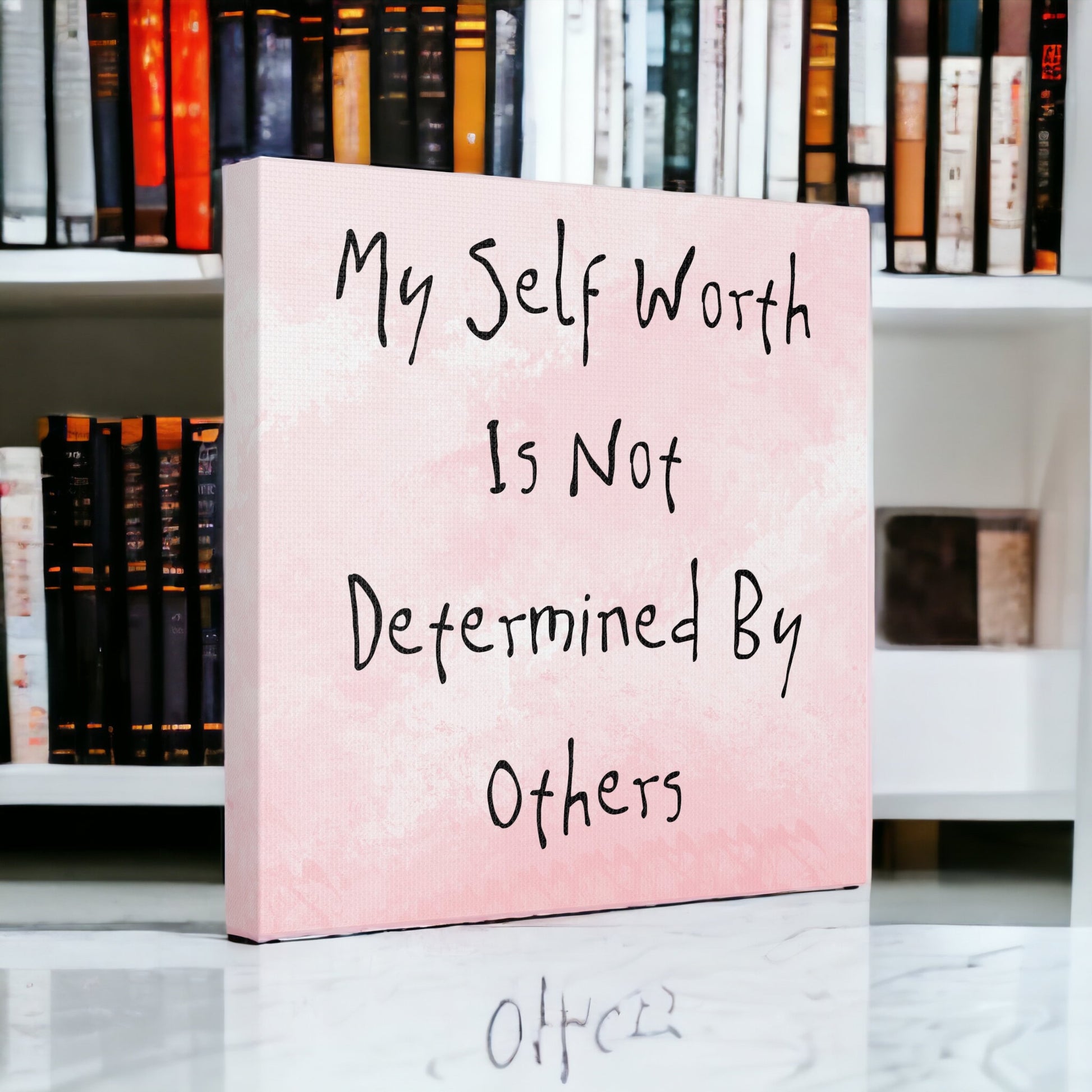 "Self Worth Motivation" Wall Art - Weave Got Gifts - Unique Gifts You Won’t Find Anywhere Else!