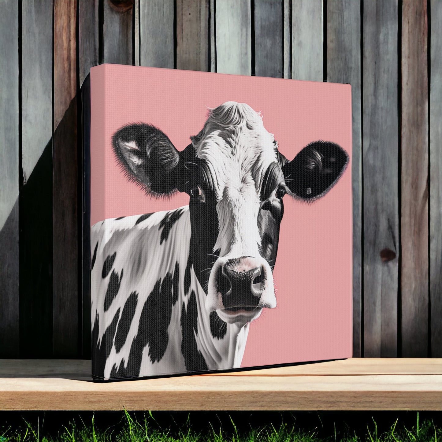 "Cow Painting" Wall Art - Weave Got Gifts - Unique Gifts You Won’t Find Anywhere Else!