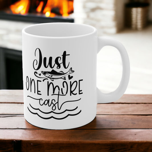 "Just One More Cast" Coffee Mug - Weave Got Gifts - Unique Gifts You Won’t Find Anywhere Else!