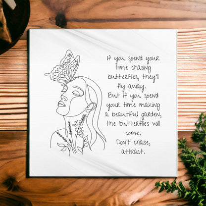 "Wilderness Women Butterfly Quote" Wall Art - Weave Got Gifts - Unique Gifts You Won’t Find Anywhere Else!