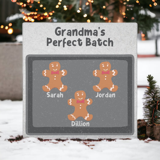 Custom grandmas perfect batch gingerbread - Weave Got Gifts - Unique Gifts You Won’t Find Anywhere Else!