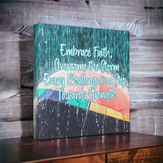 "Embrace Faith" Wall Art - Weave Got Gifts - Unique Gifts You Won’t Find Anywhere Else!