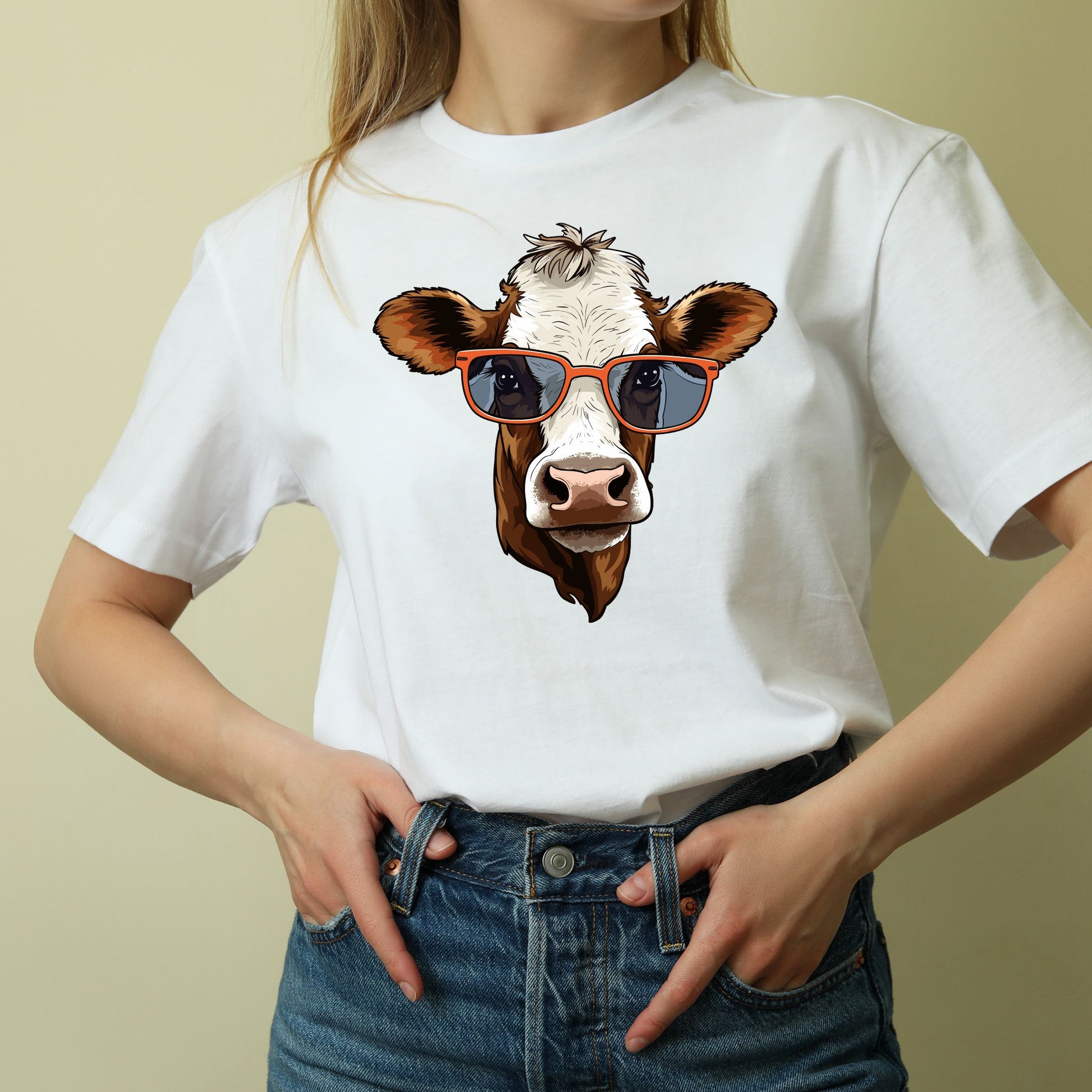 "Cool Cow" Women's T-Shirt - Weave Got Gifts - Unique Gifts You Won’t Find Anywhere Else!