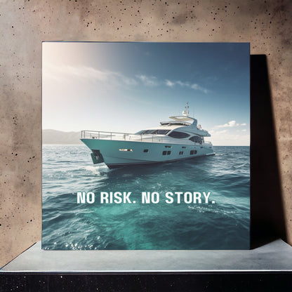 "No Risk, No Story" Wall Art - Weave Got Gifts - Unique Gifts You Won’t Find Anywhere Else!