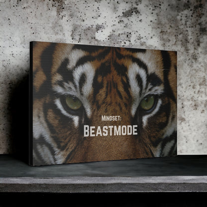 "Mindset Beast Mode" Wall Art - Weave Got Gifts - Unique Gifts You Won’t Find Anywhere Else!