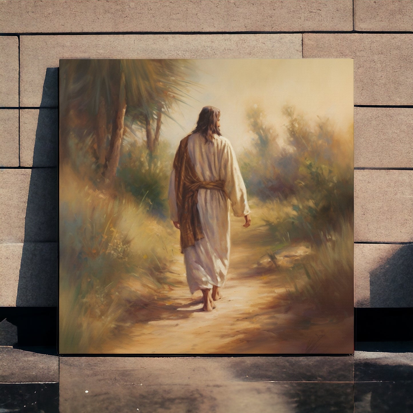 "Jesus Walking" Wall Art - Weave Got Gifts - Unique Gifts You Won’t Find Anywhere Else!