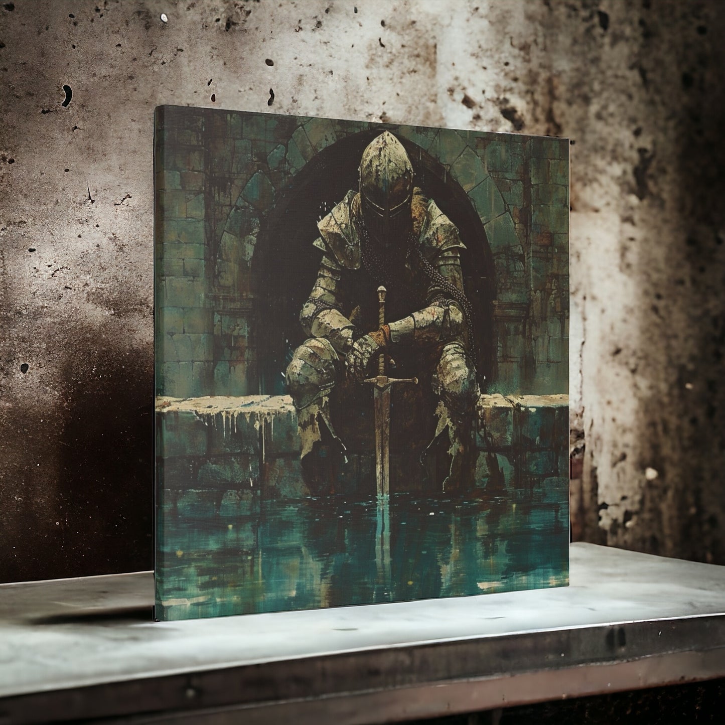 "Knights Solace" Wall Art - Weave Got Gifts - Unique Gifts You Won’t Find Anywhere Else!