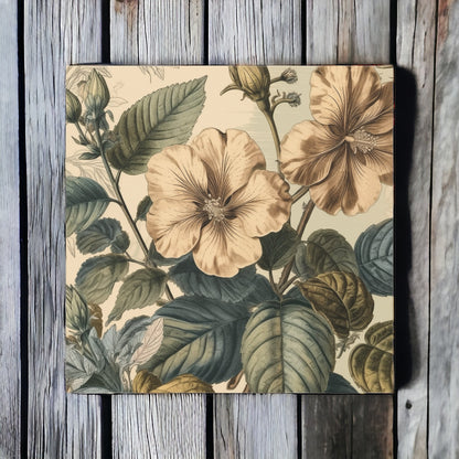 "Vintage Flower Illustrations" Wall Art - Weave Got Gifts - Unique Gifts You Won’t Find Anywhere Else!