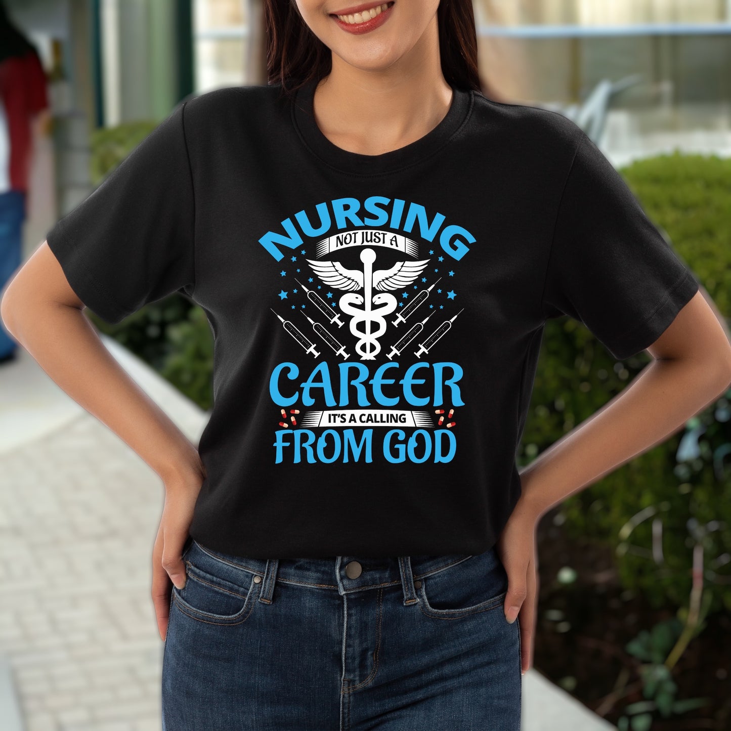 "Nursing Is Not Just A Career" T-Shirt - Weave Got Gifts - Unique Gifts You Won’t Find Anywhere Else!