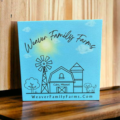 "Farm Logo" Custom Wall Art - Weave Got Gifts - Unique Gifts You Won’t Find Anywhere Else!