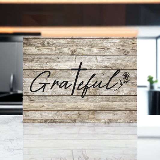 "Grateful" Wall Art - Weave Got Gifts - Unique Gifts You Won’t Find Anywhere Else!