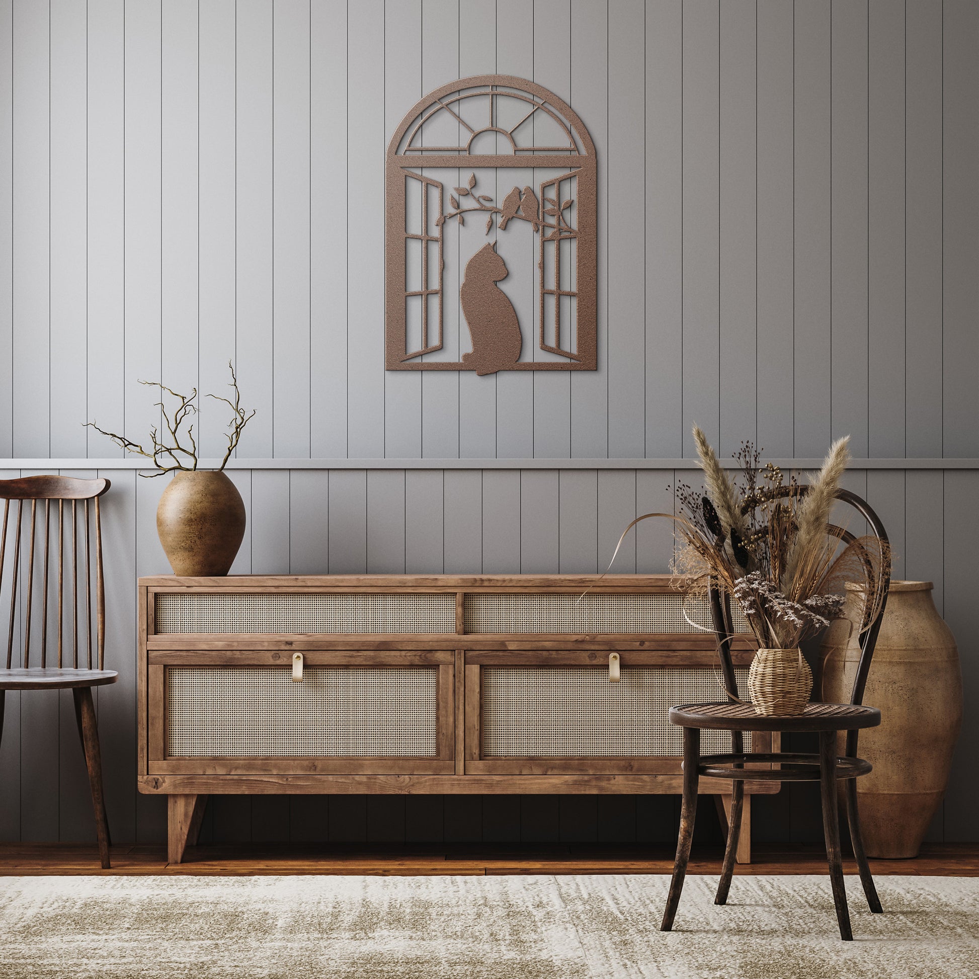 "Whisker Watcher" Wall Art - Weave Got Gifts - Unique Gifts You Won’t Find Anywhere Else!