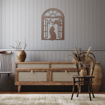 "Whisker Watcher" Wall Art - Weave Got Gifts - Unique Gifts You Won’t Find Anywhere Else!
