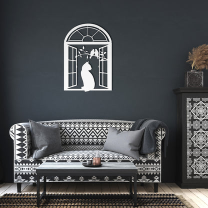 "Whisker Watcher" Wall Art - Weave Got Gifts - Unique Gifts You Won’t Find Anywhere Else!