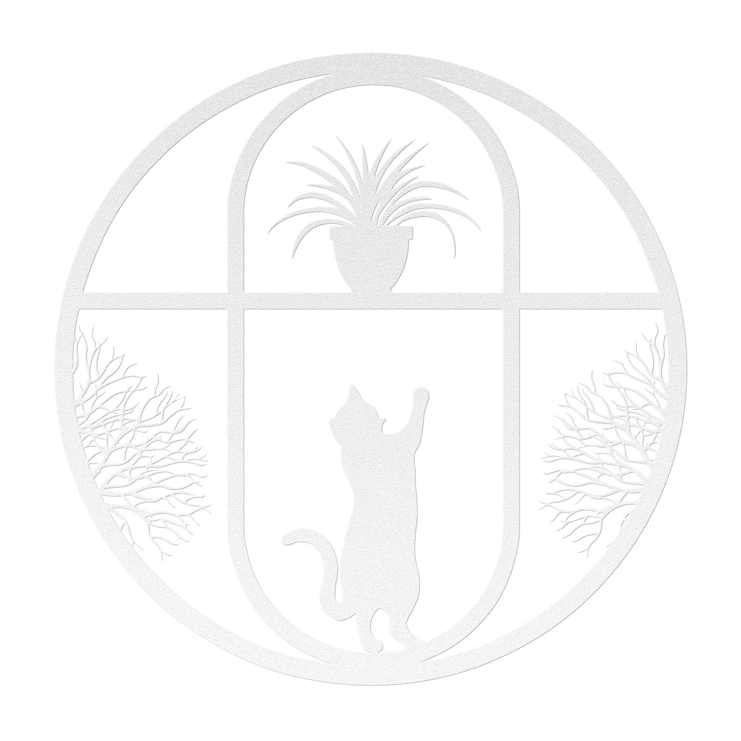 "Cat Window" Wall Art - Weave Got Gifts - Unique Gifts You Won’t Find Anywhere Else!