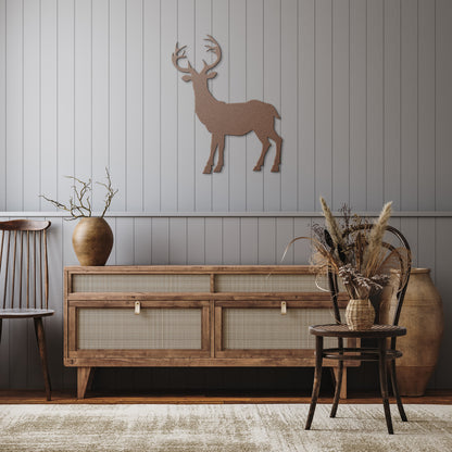 "Deer Buck" Steel Wall Art - Weave Got Gifts - Unique Gifts You Won’t Find Anywhere Else!