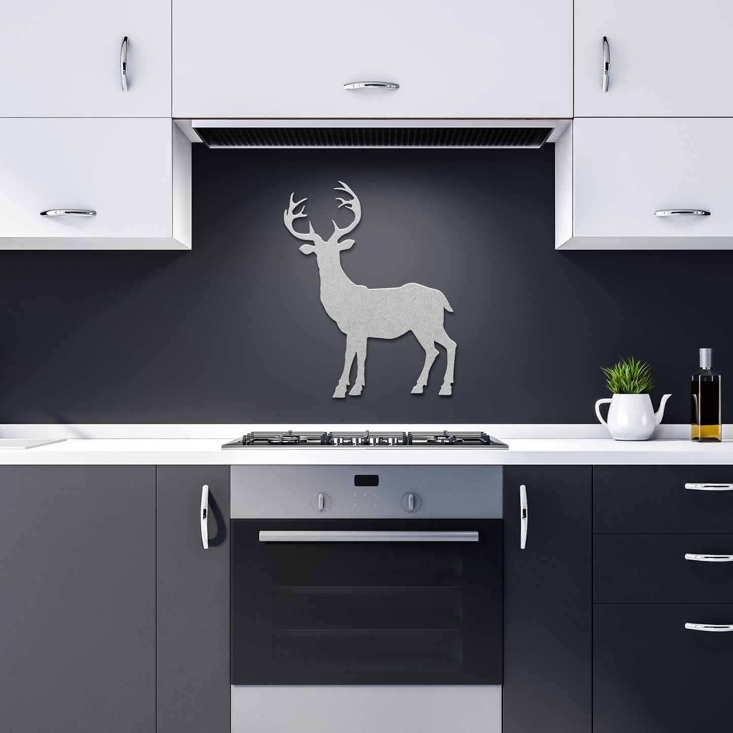 "Deer Buck" Steel Wall Art - Weave Got Gifts - Unique Gifts You Won’t Find Anywhere Else!