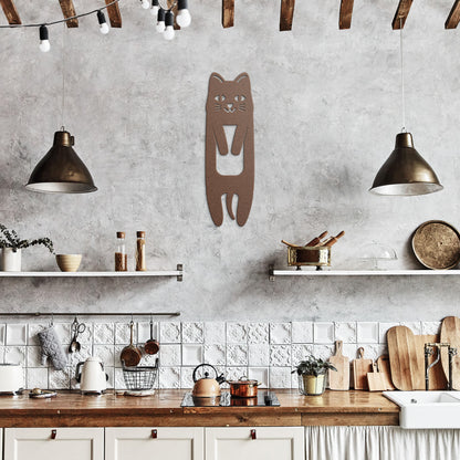"Kitty Cat" Metal Wall Art - Weave Got Gifts - Unique Gifts You Won’t Find Anywhere Else!