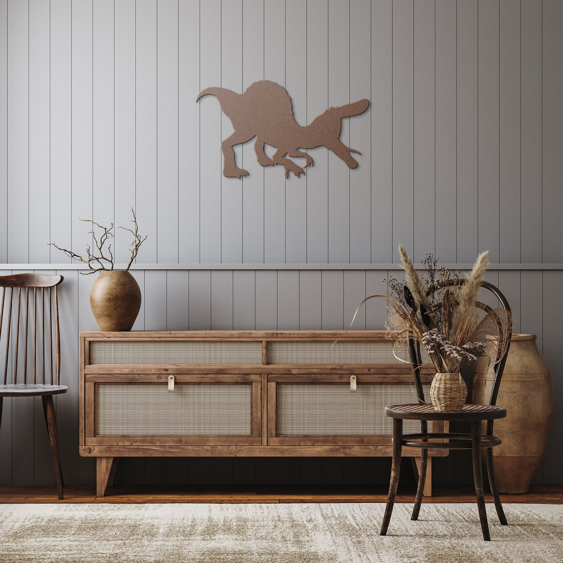 "Dinosaur" Steel Sign - Weave Got Gifts - Unique Gifts You Won’t Find Anywhere Else!