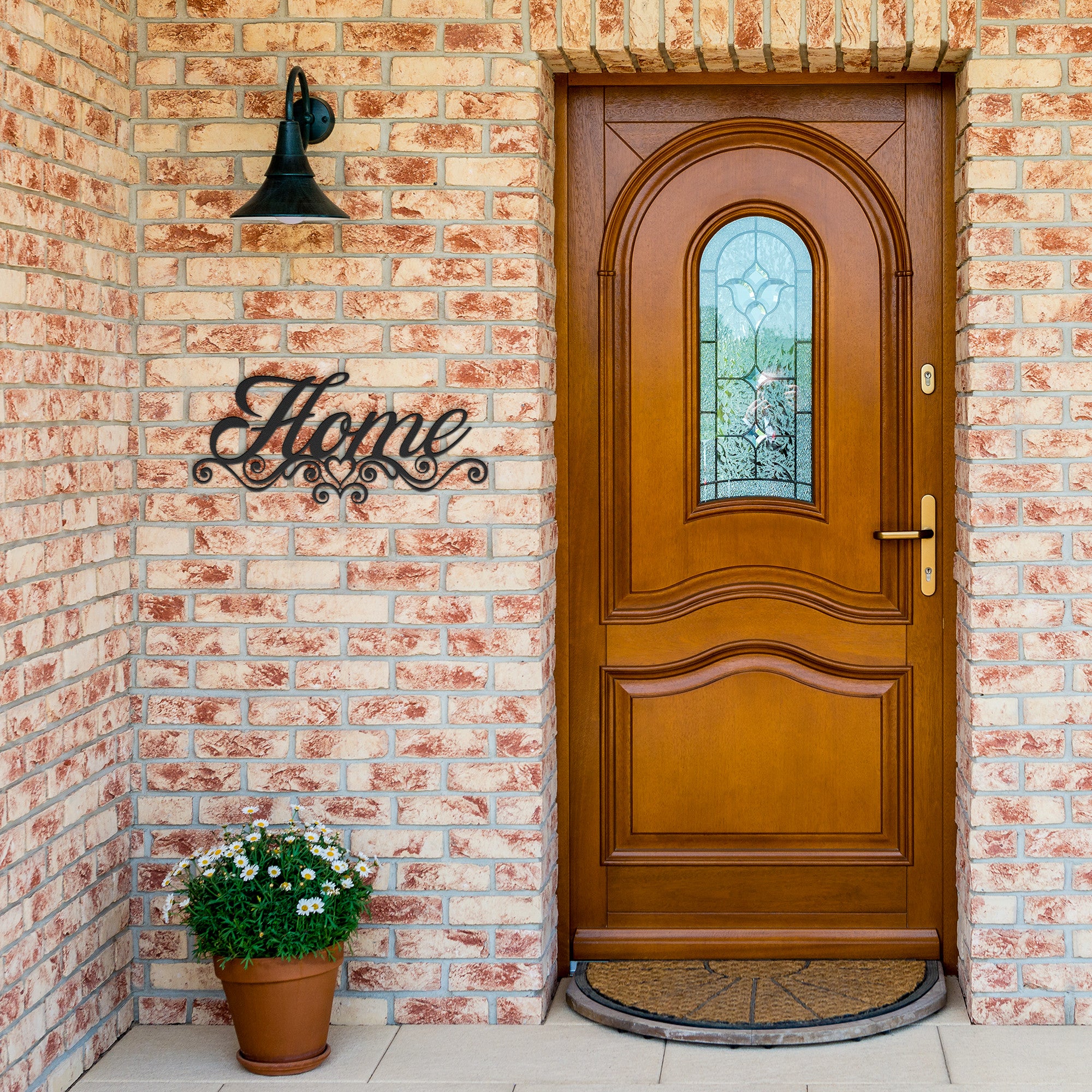 Metal Home Sign