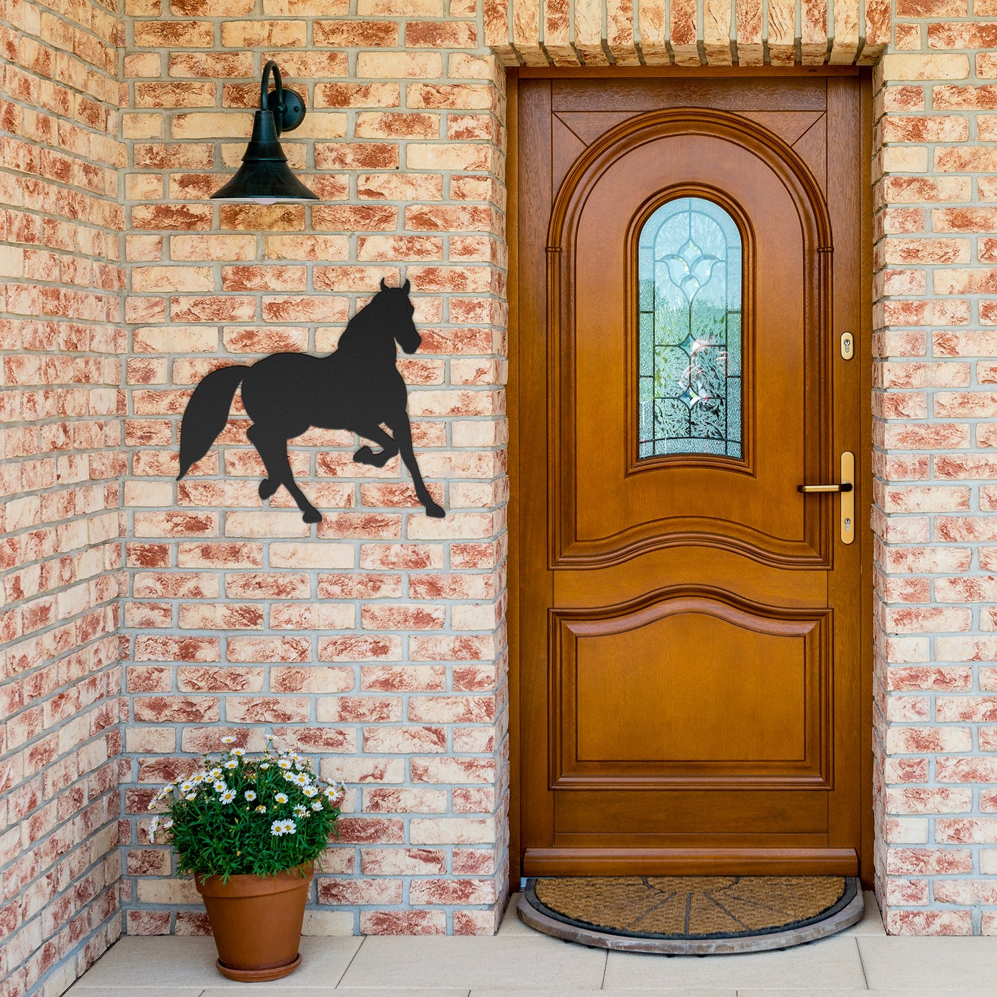 "Running Horse" Metal Steel Sign - Weave Got Gifts - Unique Gifts You Won’t Find Anywhere Else!