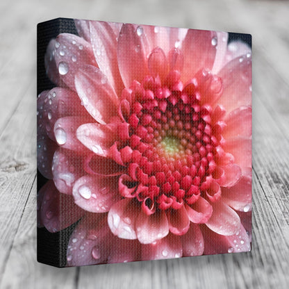 "Beautiful Pink Flower Up Close" Wall Art - Weave Got Gifts - Unique Gifts You Won’t Find Anywhere Else!
