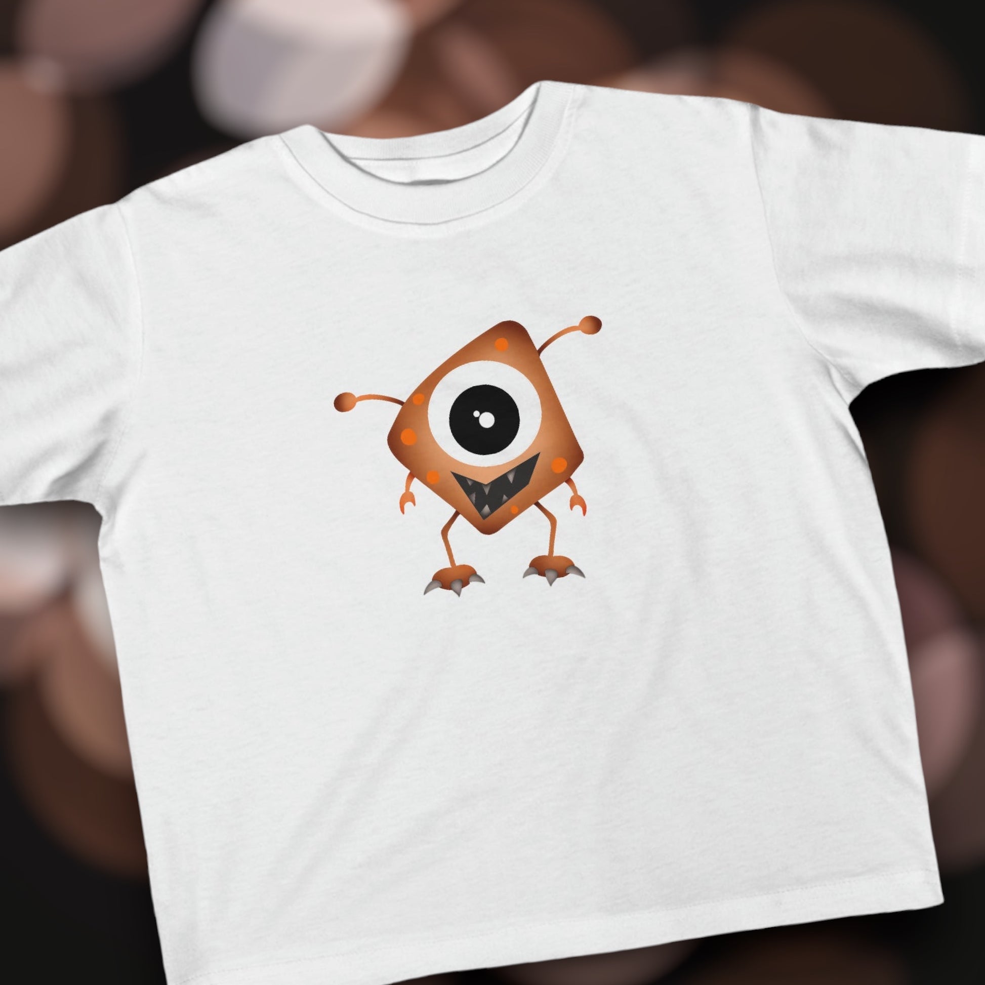 "Playful One-Eyed Monster" Toddler Shirt - Weave Got Gifts - Unique Gifts You Won’t Find Anywhere Else!