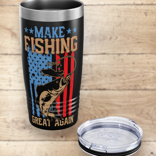 "Make Fishing Great Again" Tumbler - Weave Got Gifts - Unique Gifts You Won’t Find Anywhere Else!