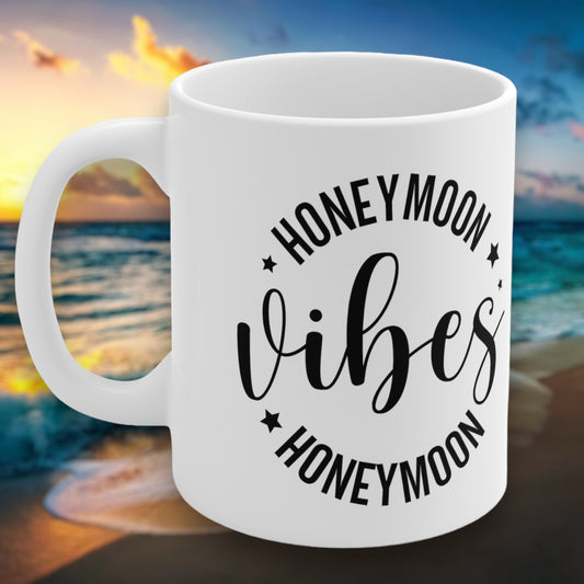 Honeymoon Vibes coffee mug
