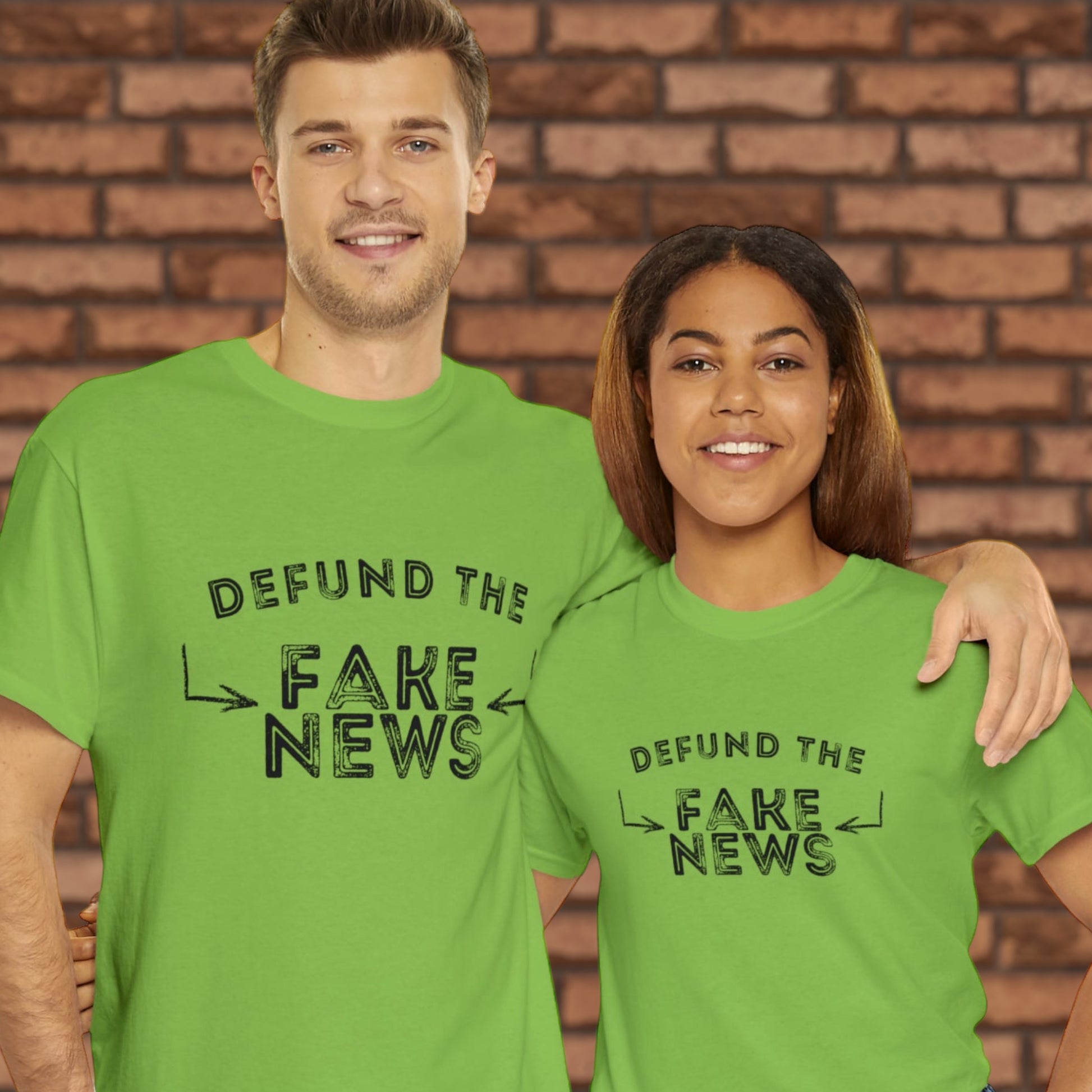 "Defund the Fake News T-Shirt"