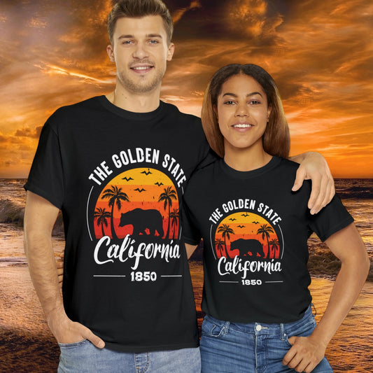 "The Golden State" T-Shirt - Weave Got Gifts - Unique Gifts You Won’t Find Anywhere Else!