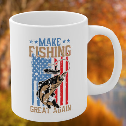 "Make Fishing Great Again" Coffee Mug - Weave Got Gifts - Unique Gifts You Won’t Find Anywhere Else!