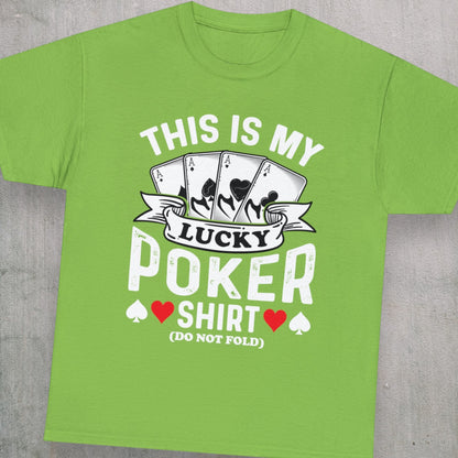 "Poker Shirt" T-Shirt - Weave Got Gifts - Unique Gifts You Won’t Find Anywhere Else!