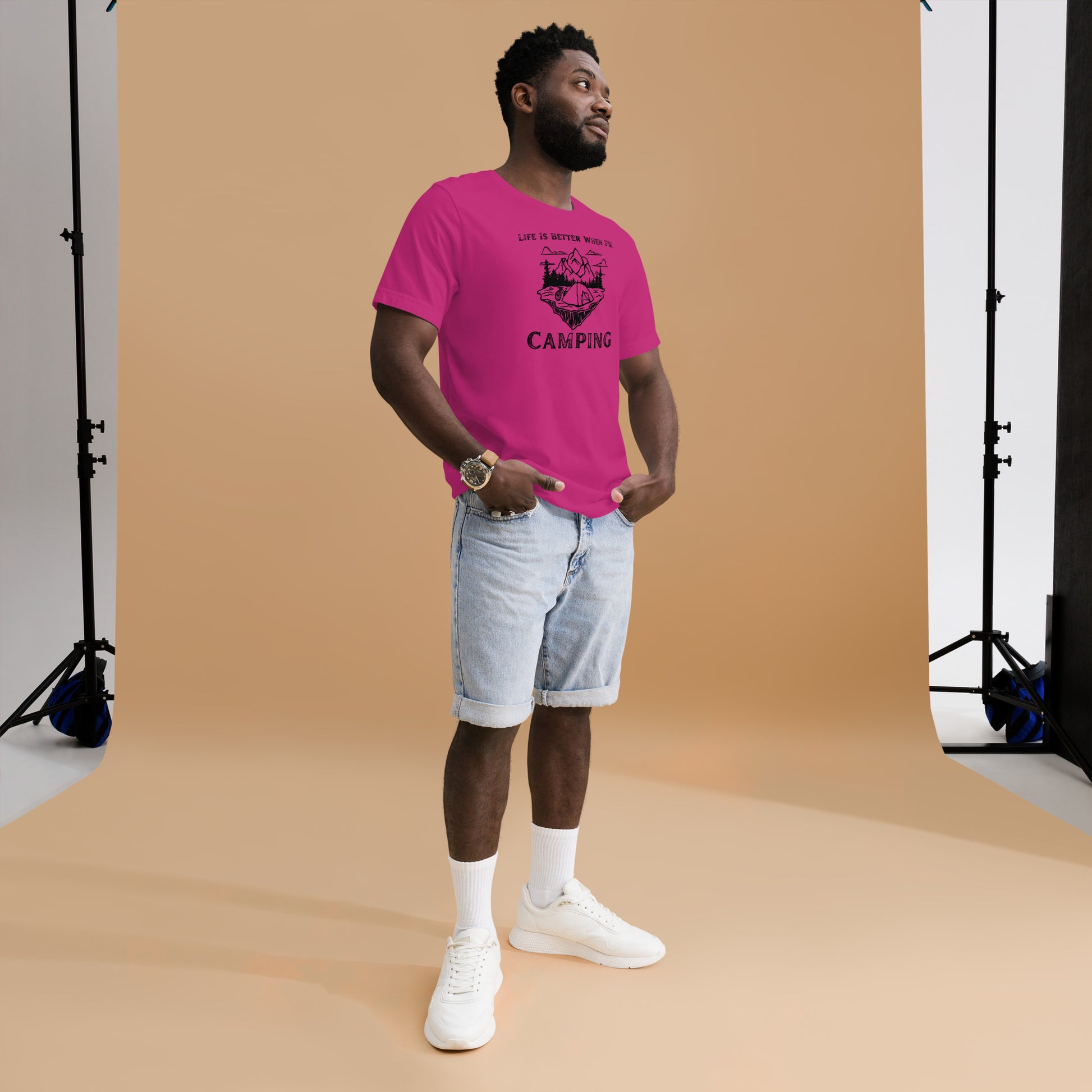 "Life Is Better When I'm Camping" T-Shirt - Weave Got Gifts - Unique Gifts You Won’t Find Anywhere Else!