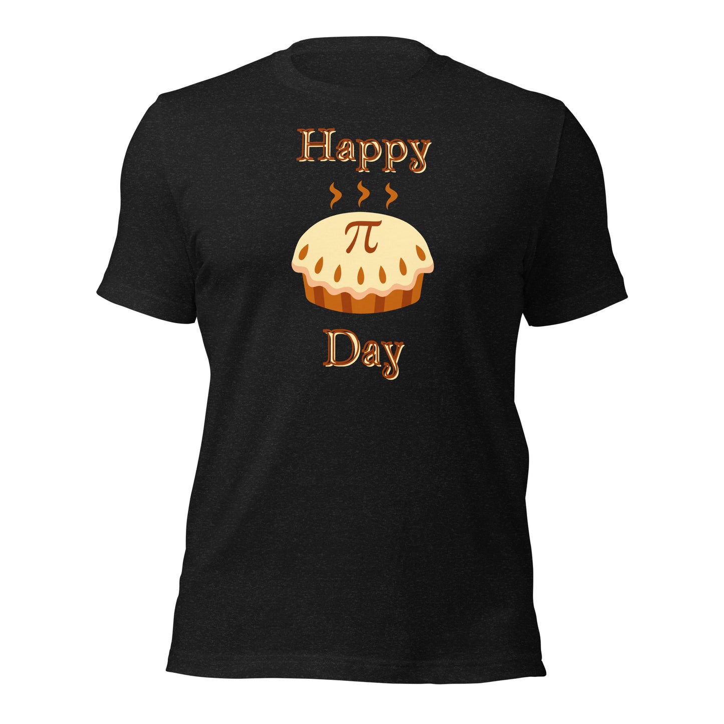 Soft, ring-spun cotton Pi Day shirt in various colors