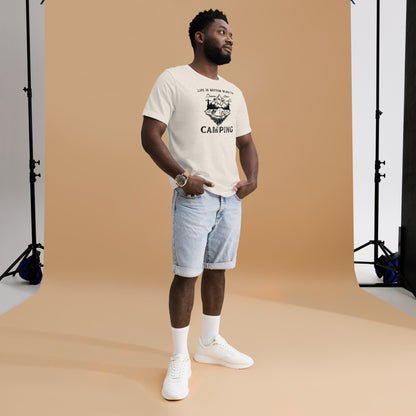 "Life Is Better When I'm Camping" T-Shirt - Weave Got Gifts - Unique Gifts You Won’t Find Anywhere Else!