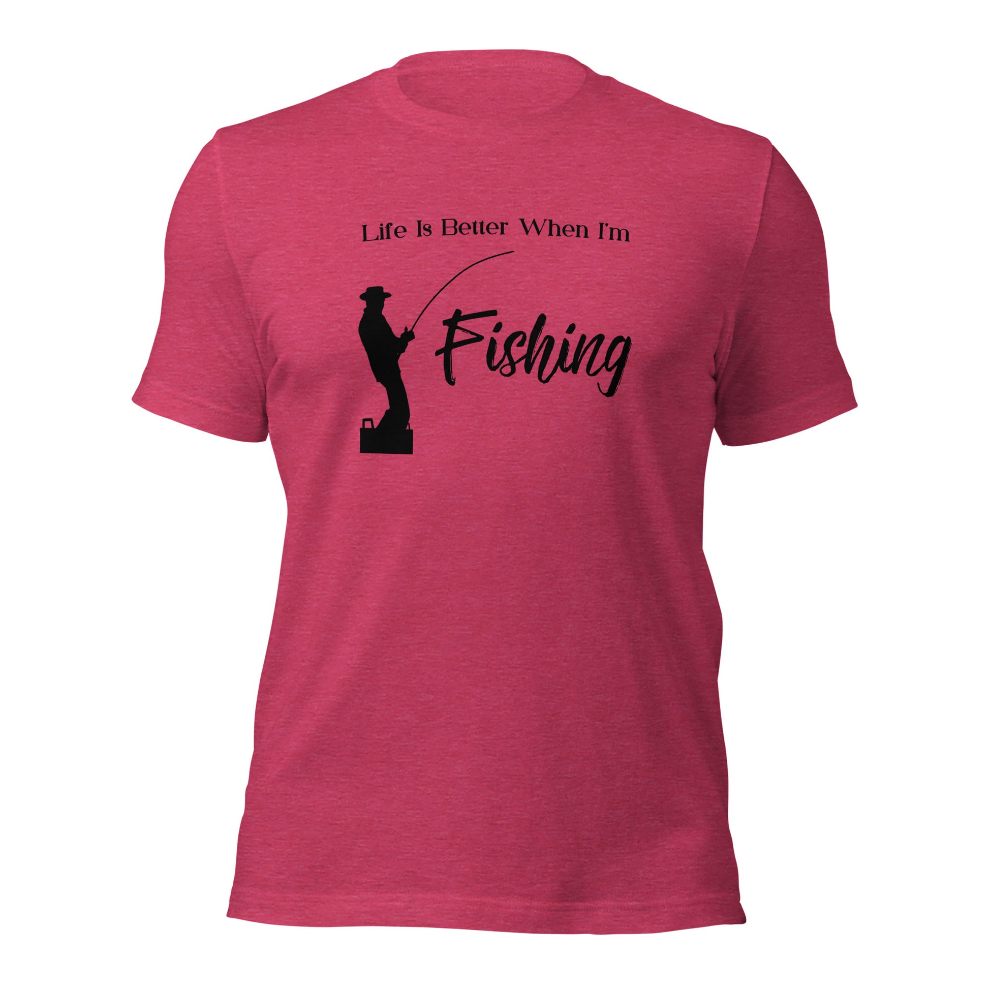 Comfortable cotton fishing t-shirt for everyday wear
