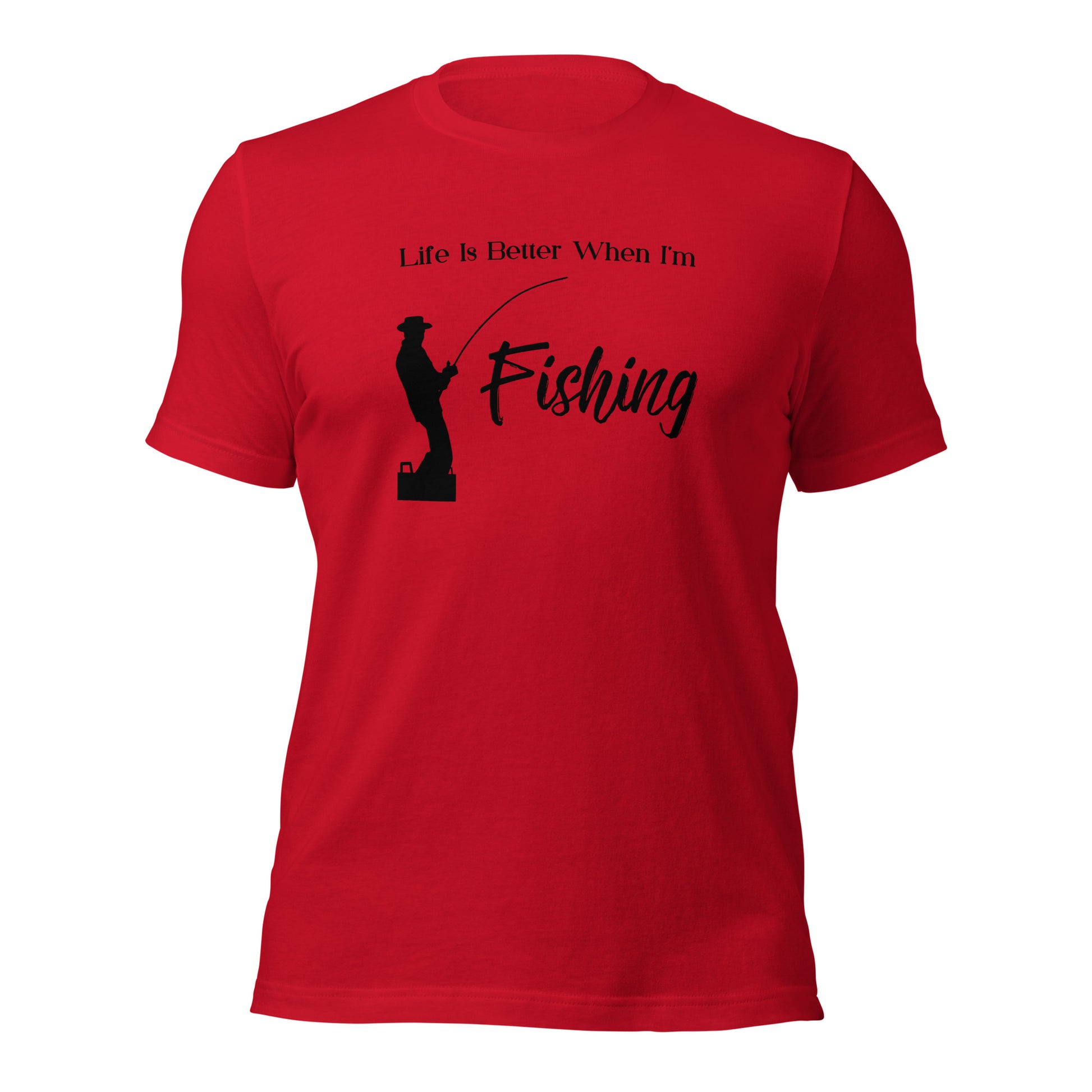 "Life Is Better When I'm Fishing" T-Shirt - Weave Got Gifts - Unique Gifts You Won’t Find Anywhere Else!