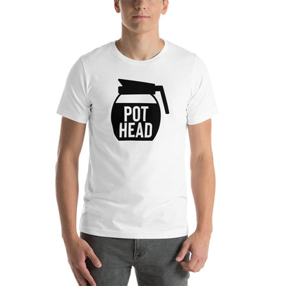 "Soft and comfortable 'Pot Head' t-shirt for casual wear."